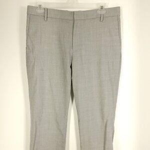 Adidas Pants Men's 36x30 Gray Wool Blend Adipure